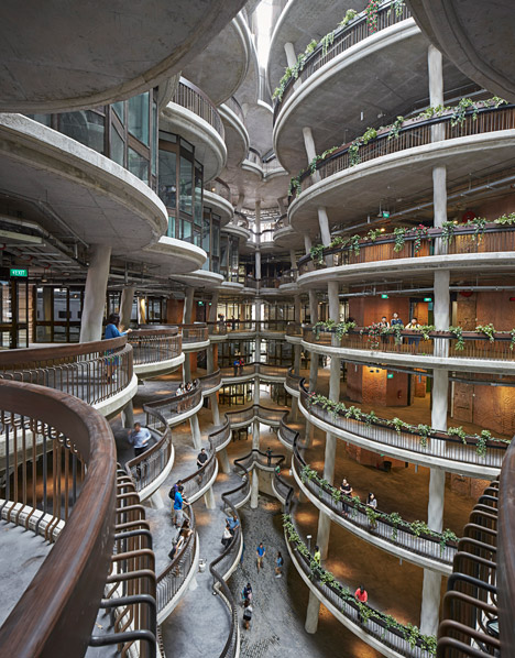 Learning Hub Nanyang Technological University by Heatherwick Studio