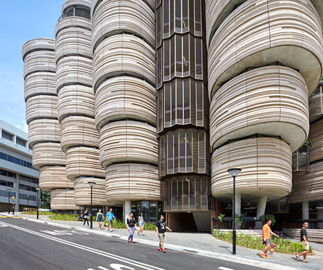 Learning Hub Nanyang Technological University by Heatherwick Studio