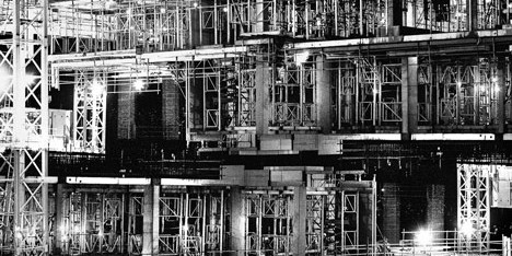 Abstract photography by Lewis Bush chronicles the “aggressive redevelopment” of London