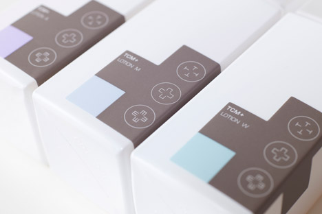 Nendo branding concept for Chinese medicine company TCM