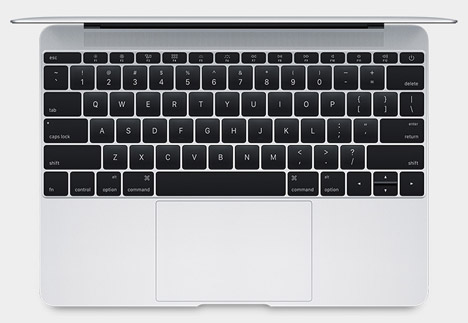 Apple's new Macbook with a 12-inch Retina display