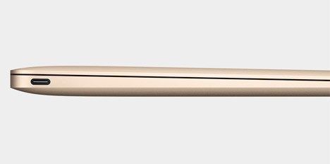 Apple's new Macbook with a 12-inch Retina display