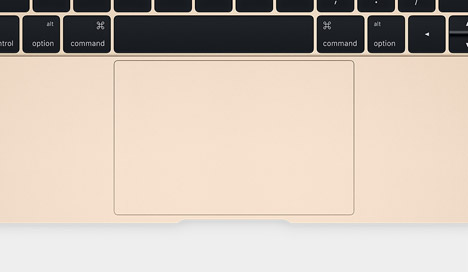 Apple's new Macbook with a 12-inch Retina display