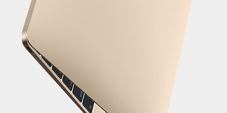 Apple's new Macbook with a 12-inch Retina display