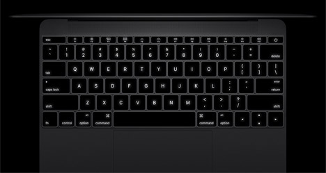 Apple's new Macbook with a 12-inch Retina display