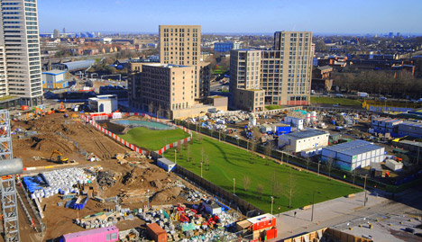 Of Soil and Water freshwater bathing ponds in King's Cross by Ooze Architects