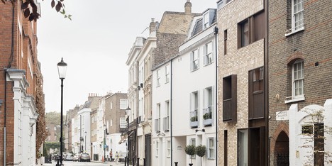 TDO pairs brick and bronze for contemporary house on a historic London street