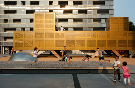 Playground in Génicart Sud by BASE