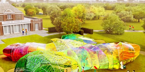 SelgasCano unveils first images of colourful 2015 Serpentine Pavilion design
