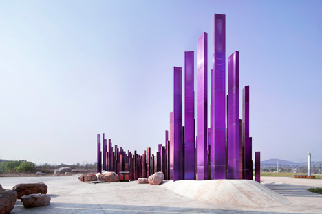 The Soundwave installation by Penda