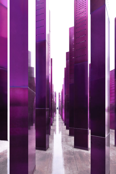 The Soundwave installation by Penda