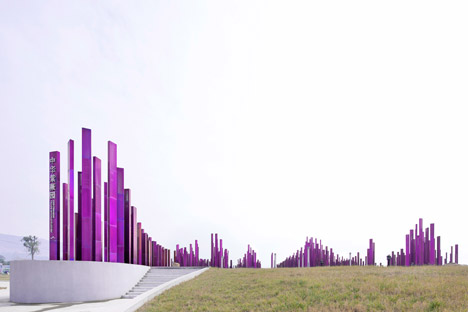 The Soundwave installation by Penda