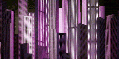 The Soundwave installation by Penda