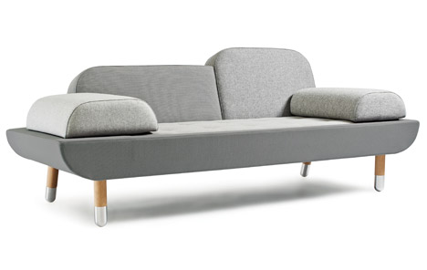 Toward sofa by Anne Boysen for Erik Jørgensen