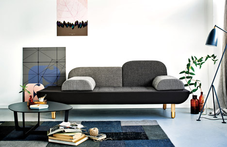 Toward sofa by Anne Boysen for Erik Jørgensen