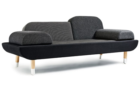 Toward sofa by Anne Boysen for Erik Jørgensen