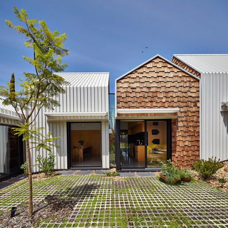 Andrew Maynard’s “anti-monolith” house is made up of seven small blocks