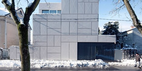 Villa Criss-Cross Envelope by OFIS Arhitekti
