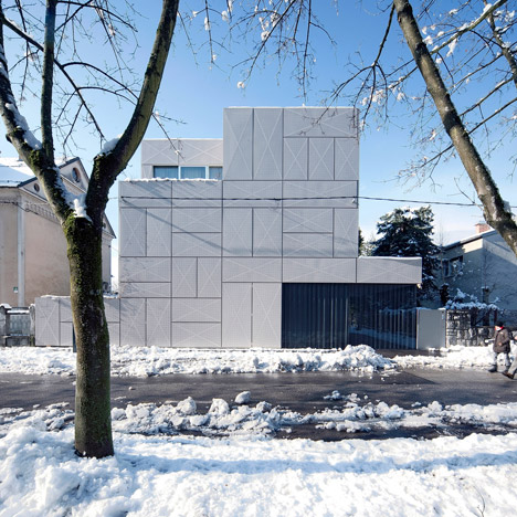 Villa Criss-Cross Envelope by OFIS Arhitekti