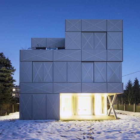 Villa Criss-Cross Envelope by OFIS Arhitekti