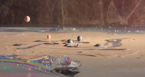 Waterballet - Shortcutz music video shot in a fishbowl