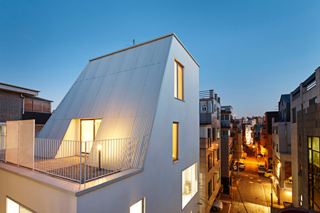 The White Cone House, Seoul by Apparat-c