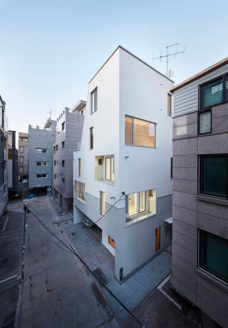 The White Cone House, Seoul by Apparat-c