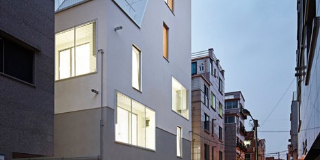 The White Cone House, Seoul by Apparat-c