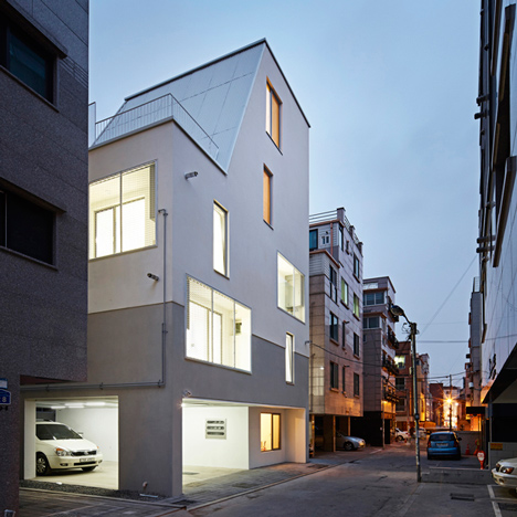 The White Cone House, Seoul by Apparat-c