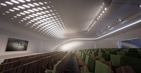 Bee'ah fly-through animation by Zaha Hadid
