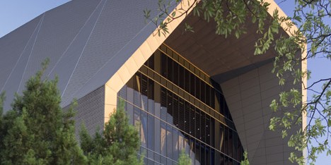 Zhonghe Sports Center in Taiwan by Q-Lab Design