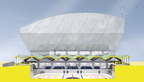 Zhonghe Sports Center in Taiwan by Q-Lab Design