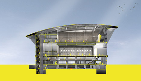 Zhonghe Sports Center in Taiwan by Q-Lab Design