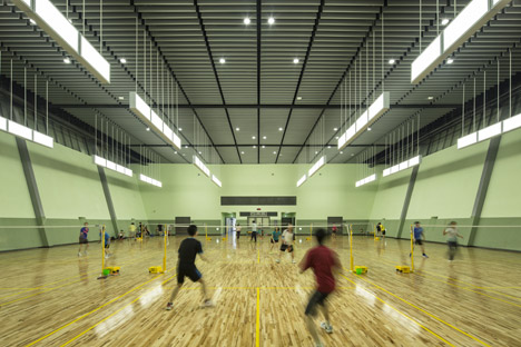 Zhonghe Sports Center in Taiwan by Q-Lab Design