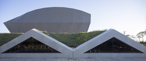Zhonghe Sports Center in Taiwan by Q-Lab Design
