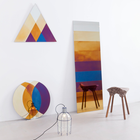 Transience mirrors for Transnatural by Lex Pott and David Derksen. Photo by Transnatural Label