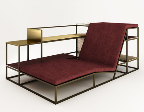 Chaise Longue 02 by Federico Peri