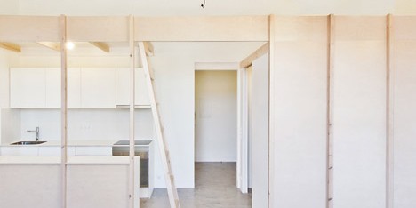 2 dwellings at Tamarit st by Carles Enrich Gimenez