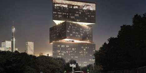 Amsterdam RAI hotel by OMA COD and NH Hotel Group