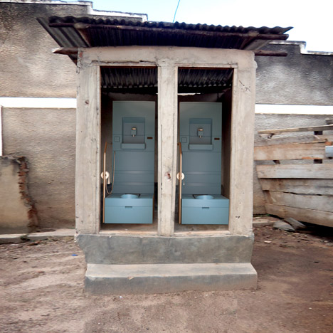 Blue Diversions Toilet