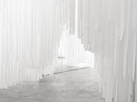 COS X Snarkitecture installation at Milan 2015