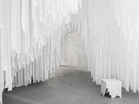 COS X Snarkitecture installation at Milan 2015