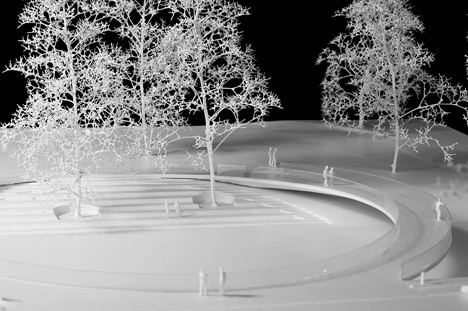 Carbon-fibre bridge in Gothenburg by Erik Andersson Architects