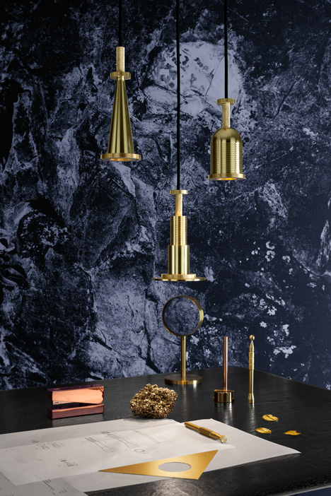 Cog lights by Tom Dixon