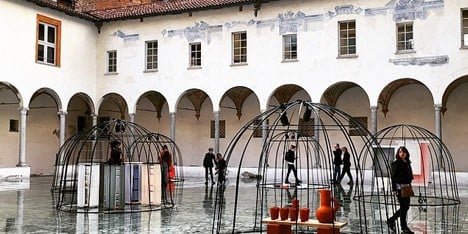 Dezeen #milanogram2015 Mindcraft exhibition
