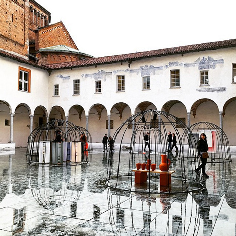 Dezeen #milanogram2015 Mindcraft exhibition