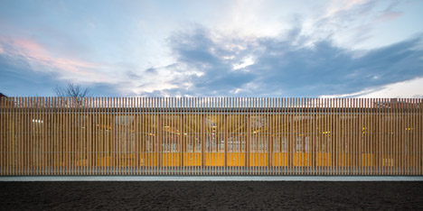 Elementary School Sports Hall by Jovan Mitrović