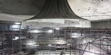 Elphilarmonie by Herzog de Meuron construction photography