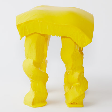 Fondue Stool by Satsuki Ohata