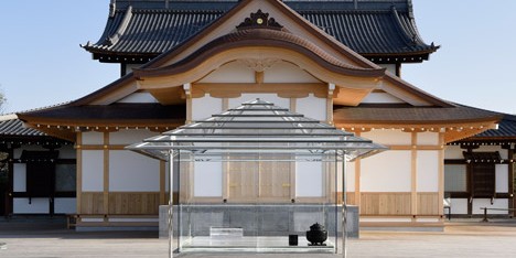 Glass Teahouse by Tokujin Yoshioka